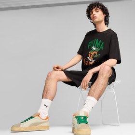 Resim Puma X Carrots Graphic Unisex Siyah T-Shirt 