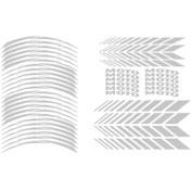 Resim Sevenkardeşler Reflektör Beyaz Universal Racing Şerit 