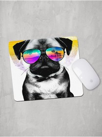 Resim Panorama Ajans Cool Dog Renkli Tasarım Mouse Pad 