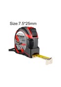 Resim Aoben Geri Çekilebilir Cetvel Ölçüm Bandı Taşınabilir Çekme Cetveli Mini Mezura, Uzunluk: 7.5m Genişlik: 25mm 