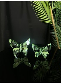 Resim Halcyon Dekoratif Kelebek Krem 