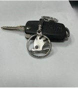 Resim Skoda 3d Gümüş Renk Oto Anahtarlık 