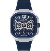 Resim Daniel Klein Dk.1.14008-2 Exclusive Tüm Fonksiyonları Aktif Çelik Kasa Silikon Kordon 3 Atm Suya Dayanıklı Lacivert Erkek Kol Saati Metalik 