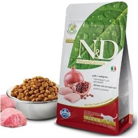 Resim N&D Tavuklu ve Narlı Tahılsız Kısırlaştırılmış Kedi Maması 1500 G 