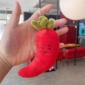 Resim OEMG Yeni 1 Adet Dört Inç Iyi Şanslar Karikatür Peluş Oyuncak Bebek Anahtarlık Sevimli Bebek Anahtar Küçük Kolye Seti (Yurt Dışından) 