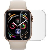 Resim AppleWatch Series 5 44mm Ön Darbe Emici Ekran Koruyucu Nano Cam (4 Adet) 