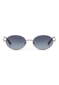 Resim Despada Ds 2335 C4 56 Unisex Oval Gri Metal Güneş Gözlüğü 