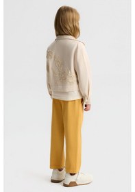 Resim Nk Kids Kız Çocuk Honey Pantolon Nk-51501 Sarı 