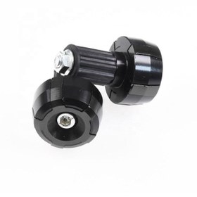 Resim merpa Motosiklet Gidon Topuzu Siyah 