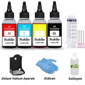 Resim Baskistan Hp 305 Uyumlu Kartuş Dolum Seti 