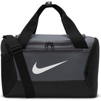 Resim Nike Brasilia 9.5 Training Duffel XSmall 25L Unisex Spor Çantası Gri 