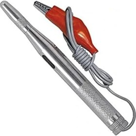 Resim NY Home W 2605, Oto Elektrik Kontrol Kalemi, Metal Gövdeli, 6/24V, Gri, Kırmızı 
