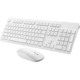 Resim Dretech TMK-02 Kablosuz Q Klavye Mouse Seti 