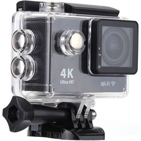 Resim Trendooze Springsun 4k Aksiyon Kamerası Hd Su Geçirmez, Wi-fi İşlevini Destekler 30 M Su Geçirmez 170 Geniş Açılı Siyah Cg 