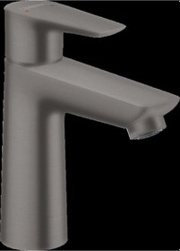 Resim Hansgrohe Talis E Tek Kollu 110 Kumandalı Lavabo Bataryası Mat Krom - Siyah 