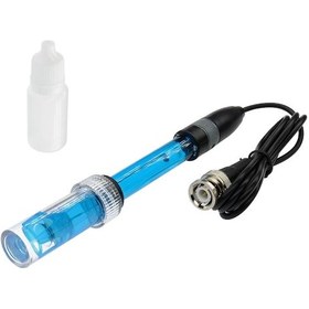 Resim Ph Elektrot Sensör Probu E201-1c Sıvı Su 0-14ph Algılayıcı Bnc Soket Analog Ph Metre Test Akvaryum 
