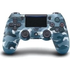 Resim Ps4 Dualshock 4 V2 Gamepad Mavi Kamuflaj Yeni Nesil Kol 