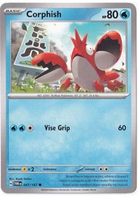 Resim Corphish 047/167 - Twilight Masquerade - Pokemon Kartı Mint 