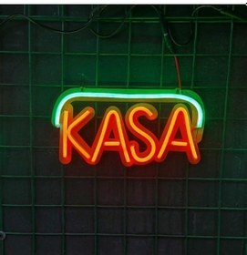 Resim Kasa Yazısı Neon Led Işıklı 
