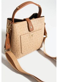 Resim Just Polo Kadın Günlük Kullanıma Uygun Şık El Ve Omuz Çantası Shoulder Bag Kum - Taba 