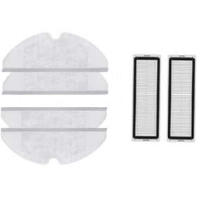 Resim Roborge Xiaomi Vacuum Mop 2 Pro (STYTJ02ZHM) Robot Süpürge Uyumlu 6'lı Yedek Parça Seti 
