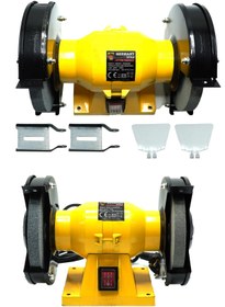 Resim Germany Style 99975VFX Tezgah Üstü Taş Motoru Bileme Motoru 150 mm 