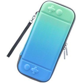 Resim Nintendo Switch Oled Konsolu Degrade Renk Saklama Çantasıyla Uyumlu 
