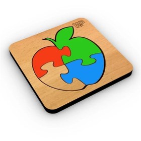 Resim Plywood Ahşap Boyanabilir Çocuklar Puzzle 4mm Armut Boya Setli 