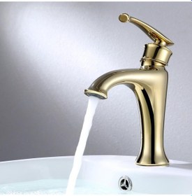 Resim Fontana Fm-1112 Lavabo Bataryası Altın 