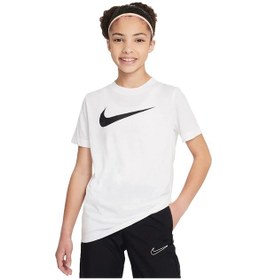 Resim Nike Dri-fit Park Çocuk Tişört Beyaz Cw6941-100 Beyaz 