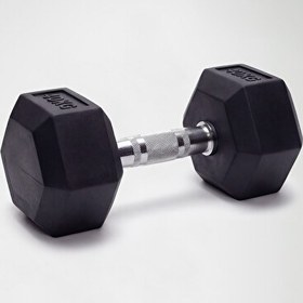 Resim Proforce Çelik Ağırlık Metal Tutma Yerlerine Sahip Tekli Dambıl - 40 KG Tekli 