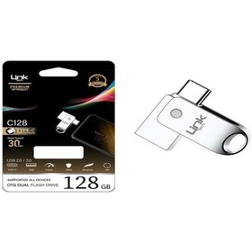 Resim Linktech C128 Premium 128 GB Type-C Otg Dual USB 3.0 Flash Bellek 