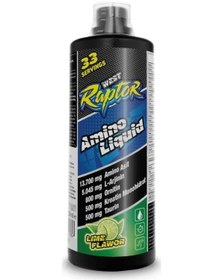 Resim West Nutrition Raptor Amino Asit Likit 1000 Ml 33 Servis + Hediye 