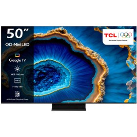 Resim 50C755 50" 127 Ekran 4K UHD Google Miniled TV 