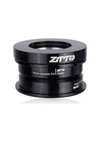 Resim Leezsing Katlanabilir Bisiklet İçin Cnc Alüminyum 44mm İç Mekanizmalı Rolmanlı Fırça Grubu - Sürtünmesiz Döndürme, Sert Kapaklı Gümüş 