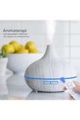 Resim XYZ 550Ml Aromaterapi Difüzör, 7 LED Renkli Işık, Uzaktan Kumandalı, Sessiz Çalışma 