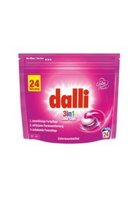 Resim Dalli Renkli Çamaşırlar İçin Kapsül Çamaşır Deterjanı 3'ü 1 Arada 24 Yıkama Diğer 