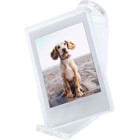 Resim Fujifilm Instax mini Film Uyumlu Pleksi Hareketli Masaüstü Resim Çerçevesi 