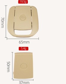 Resim Sones Bmw E90 / F30 İçin Araba Çocuk Koltuğu Kapağı Montajı Bej 