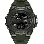 Resim Cloud011 Erkekler İçin Asker Yeşili Spor Kol Saati Tarih Kronometre Dünya Saati Alarm Diğer 