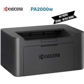 Resim Kyocera PA2000W USB + Wifi Siyah Beyaz Lazer Yazıcı + 1 Toner 