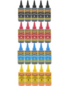 Resim Ekoset Epson Uyumlu Mürekkep 4Renk 4X500 ML 