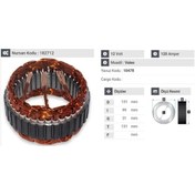 Resim NURSAN 12v Alternatör Statör Valeo Tipi 120 A (3 UÇLU) Ford-volvo 