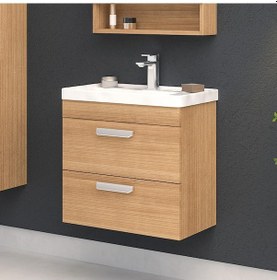 Resim Orka Nova 60 Cm Mdf Morgana Kiraz Banyo Dolabı Alt Modül, Lavabo Çok Renkli 