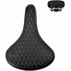 Resim Epic 26X200 Saddle Geniş Yumuşak Yaylı Bisiklet Selesi Koltuğu 