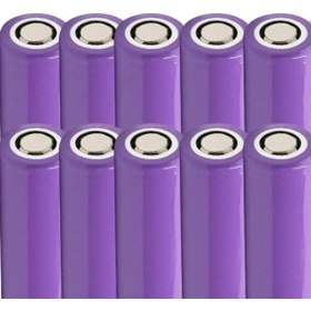 Resim 10 Adet 3.7v Şarjlı 18650 Lityum Pil 1200mah Şarj Edilebilir 