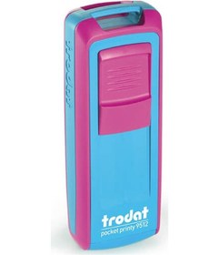 Resim Trodat 9512 47x18 MM Lazer Baskı Cep Kaşe N11.3257 