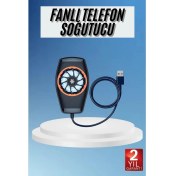 Resim Telefon Soğutucu Fan Güçlü Motor Radyatör Cep Telefon Soğutma 