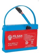 Resim PİLSAN Pilsan 6 Volt 7.5 Ah Kısa Kablolu Soketli Üstün Performans Çocuk Araba Akü Batarya 