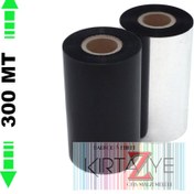 Resim Kirtaziye 60 Mm X 300 M Wax Ribon 10'lu Paket 